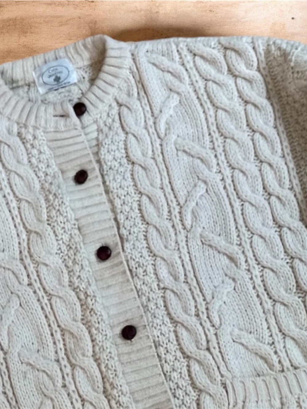 IRISH WOOL SWEATER